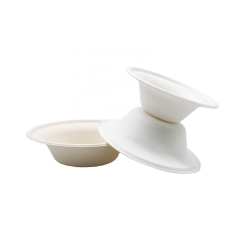 16oz Compostable disposable biodegradable sugarcane disposable plastic soup salad hot soup bowls