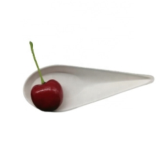 New Style Disposable Biodegradable Bagasse Spoon for Ice Cream