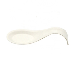 Desechables biodegradable snack dish sugarcane bagasse measuring tasting spoons