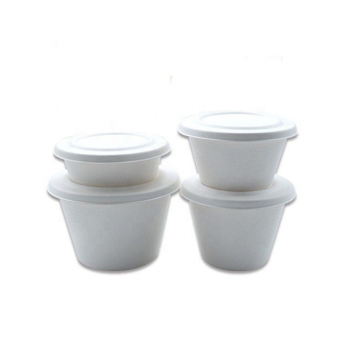 Tasse de canne à sucre jetable compostable de 25 oz