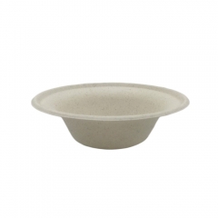 12oz 340 ml New Eco friendly compostable sugarcane salad bowl for party