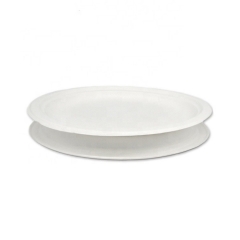 Disposable Biodegradable Sugarcane Pulp Plates