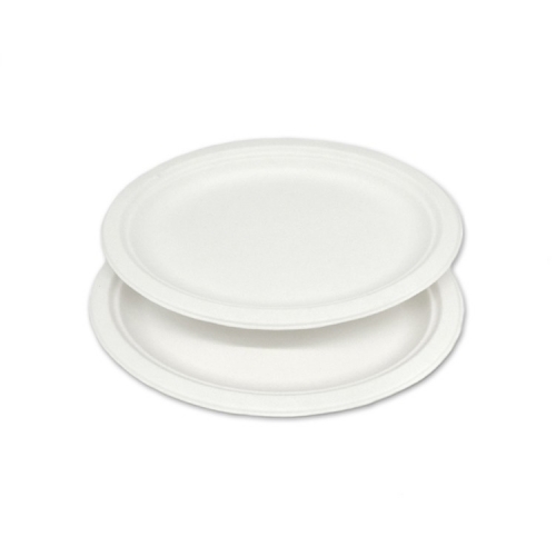 Assiette de canne à sucre 100% biodégradable écologique jetable de fête