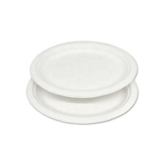 Waterproof and oil-proof degradable bagasse food dish