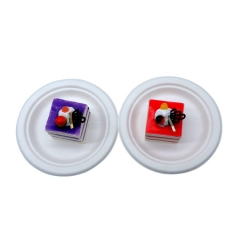 Good Quality Disposable Biodegradable Sugarcane Plates Paper Pulp dinnerware Plates