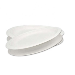 Waterproof and oil-proof degradable bagasse food dish