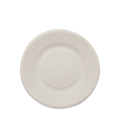 Assiettes en relief biodégradables de bagasse de plat de canne à sucre pour Christimas