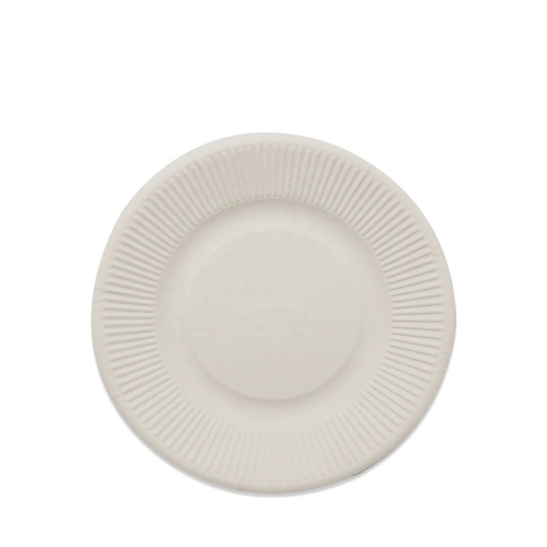 Assiettes en relief biodégradables de bagasse de plat de canne à sucre pour Christimas