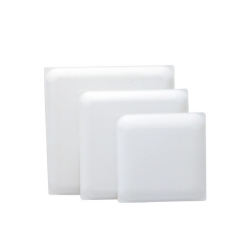 Disposable White square Plate Biodegradable Sugarcane bagasse Plates For Fruits