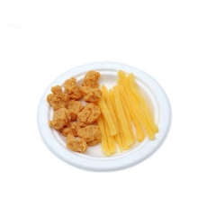 Eco friendly biodegradable sugarcane plates bagasse disposable paper plate