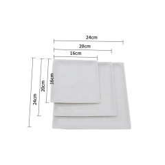 New Style Square Bagasse Pulp Biodegradable Sugarcane Plates