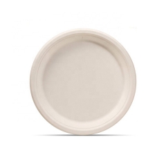 Eco-friendly Natural 100% Biodegradable Sugar Cane Bagasse Plates