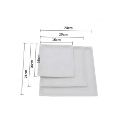 New Design Eco Sugarcane Pulp Bagasse Disposable Plate for Cake