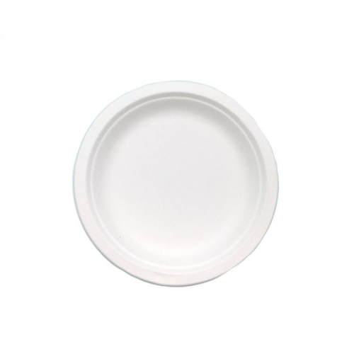 microwave delicate food plate decomposable sugarcane plate for dinner party