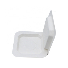 Disposable Microwavable Plates Biodegradable Sugercane Square Plate
