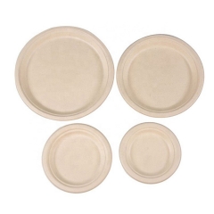 Eco Friendly Bagasse Paper Biodegradable Wedding Plates