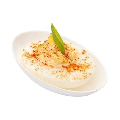 BiodegradableTiny White Paper Sugarcane Sauce Dish for Restaurant