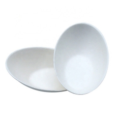 BiodegradableTiny White Paper Sugarcane Sauce Dish for Restaurant