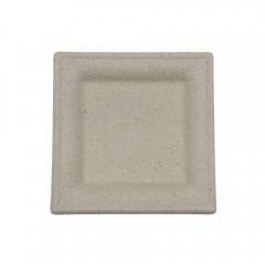 Best selling products biodegradable disposable sugarcane square plate