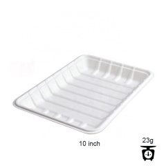 Biodegradable Disposable Meat Tray Bagasse Grocery Trays for Supermarket