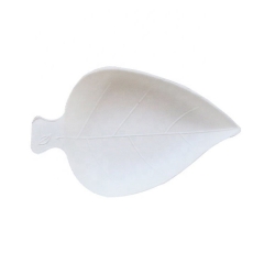 Biodegradable Bagasse Leaf Sauce Container Sugarcane Compostable Sauce Dish