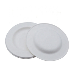 Custom Packing Pulp Compostable And Biodegradable Plates for Dessert