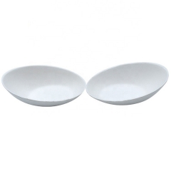 BiodegradableTiny White Paper Sugarcane Sauce Dish for Restaurant