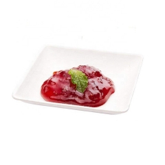 Vaisselle sur mesure Mini assiette à dessert biodégradable écologique en bagasse