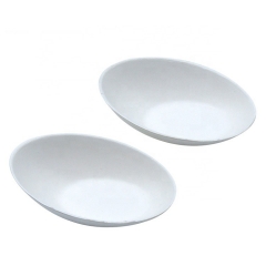 Compostable Eco-friendly Sugarcane Bagasse Mini Plates For Food