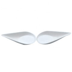 Hot Sale Disposable Compostable Spoon Shape Biodegradable Sugarcane Plates