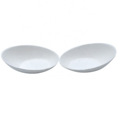 Egg Shape Cute Sauce Disposable Fiber Biodegradable Plates Sugarcane