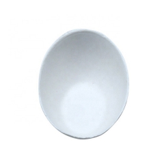 अंडा आकार प्यारा सॉस डिस्पोजेबल फाइबर बायोडिग्रेडेबल प्लेट्स गन्ना थोक निर्माता और आपूर्तिकर्ता