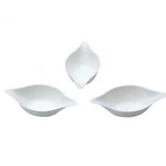 Lemon Shape Eco Biodegradable Sauce Container Disposable Bagasse Plate