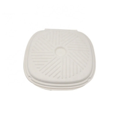 Disposable Bagasse Sugarcane Pizza Box Clamshell Biodegradable Box