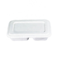 High Quality 100% Biodegradable Sugarcane Bagasse 4 Compartment Eco Friendly Tray