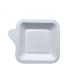 Sugarcane Tray Bagasse Disposable Biodegradable Cake Tray For Party