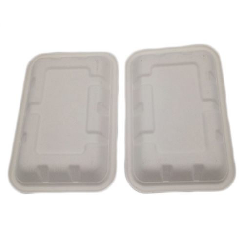 Factory direct cheap disposable biodegradable bagasse pulp tray