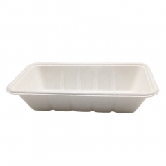 Bandeja Biodegradável Bandejas Compostáveis ​​com Bagaço de Cana-de-Açúcar