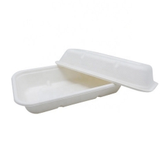 compostable disposable tableware bagasse sugarcane tray for meat