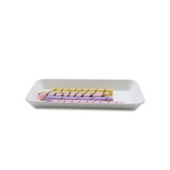 Supermarket food packaging disposable biodegradable cake tray