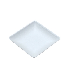 the most competitive white square sugarcane tray for the Europe market