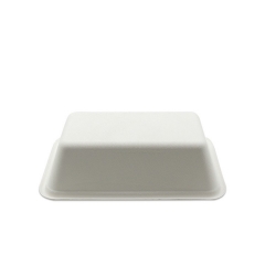 Waterproof & Oil proof disposable biodegradable rectangular bagasse food trays