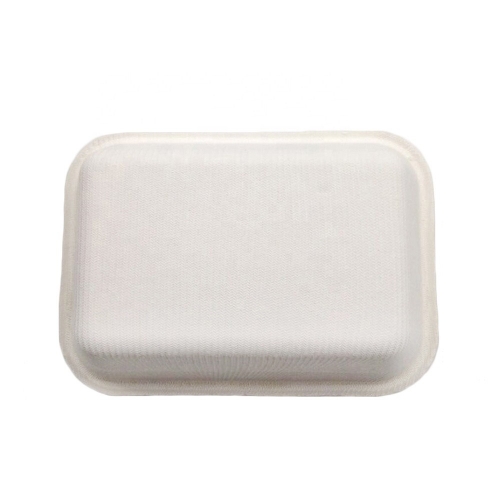 Ecofriendly Tray Sugarcane Compostable Bagasse Disposable Lunch Trays