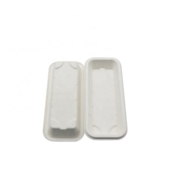 Biodegradable Sugarcne Sushi Box Sushi Takeaway tray