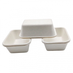 Bagasse Trays Sugarcane Disposable Biodegradable Tray For Lunch