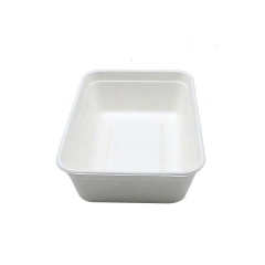 Biodegradable Sugarcane Tray Bagasse Tableware For Food