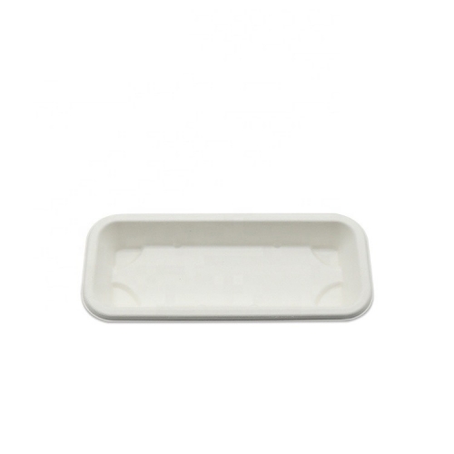 Bagasse Sushi Takeaway tray Biodegradable Sugarcne Sushi Box