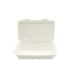 water-repellent lunch box disposable sugarcane lunch box for chicken