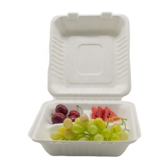Оптовый контейнер для упаковки пищевых продуктов с одноразовым биоразлагаемым питанием для посуды на вынос