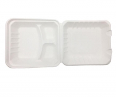 Wholesale Disposable Biodegradable Take Away Microwave Lunch Box Food Storage Container